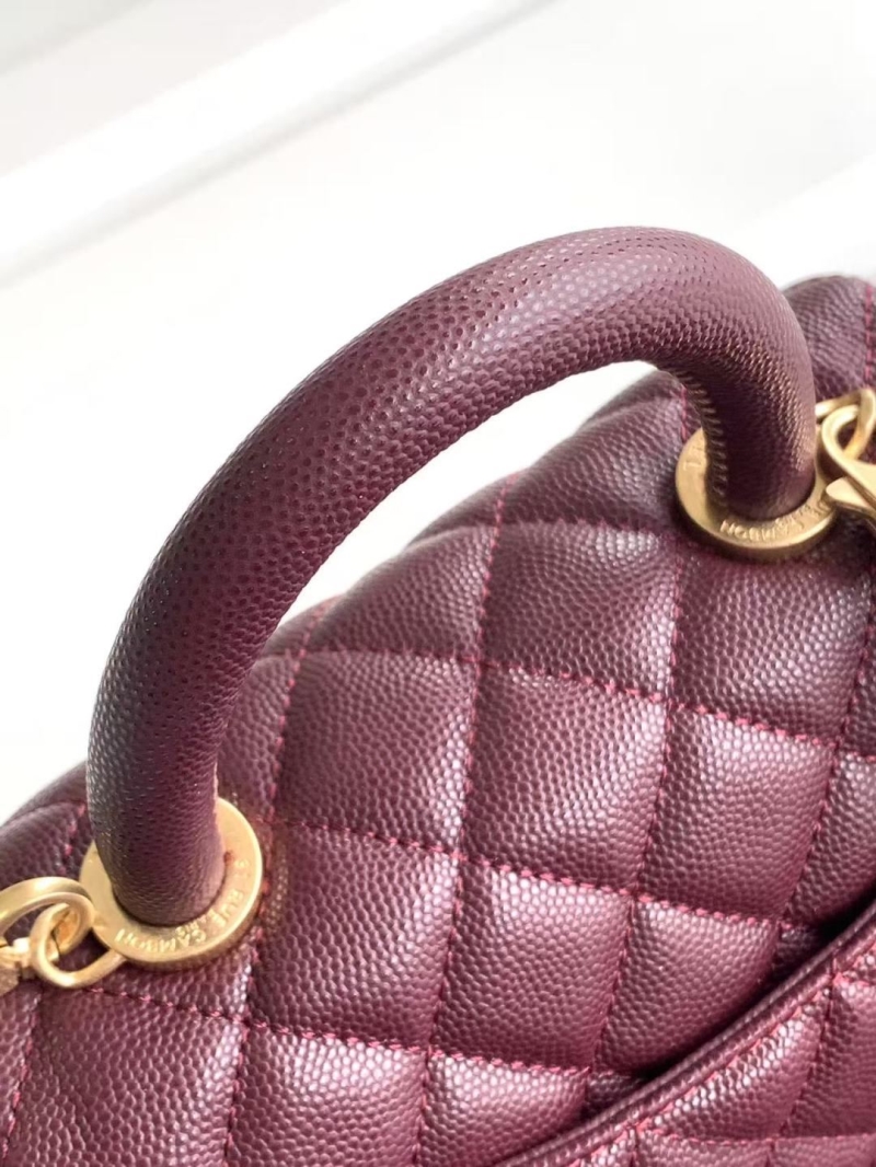 Ch**el top handle bags